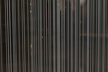 Wall texture of glass (straight line)