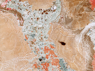  Water mono typing on paper scanned background  