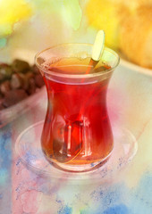 Delicious Turkish tea