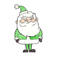 cartoon santa claus