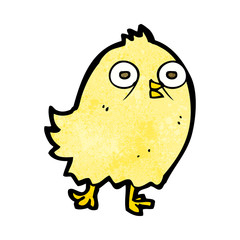 funny cartoon bird