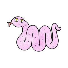 funny cartoon snake