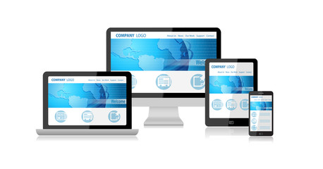 Responsive Web Design on Various Device