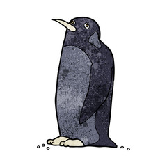 cartoon penguin