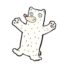 cartoon polar bear