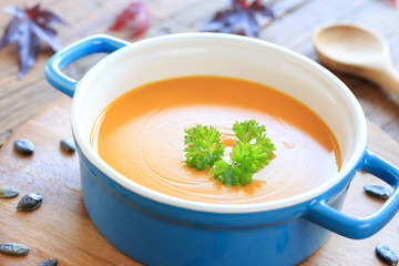Kürbiscremesuppe