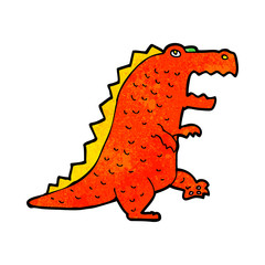cartoon dinosaur