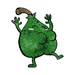 a nice pear cartoon