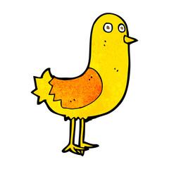 cartoon bird