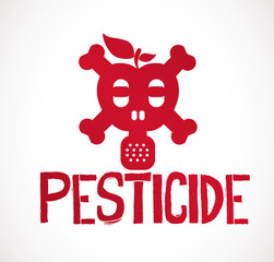 halte, stop aux pesticides sur les fruits