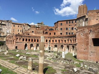 Markthallen im Forum Romanum in Rom