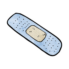 cartoon medical plaster