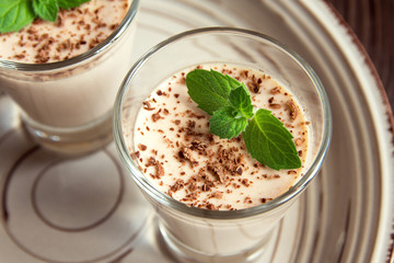 Chocolate Panna Cotta