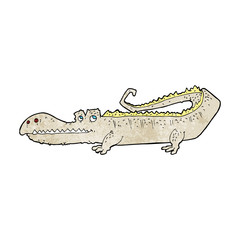 cartoon crocodile