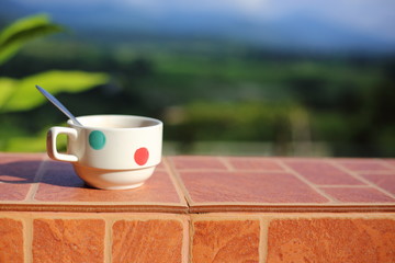 cup and nature