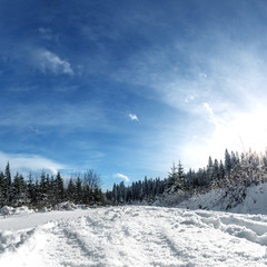 Winterlandscape in Bavaria