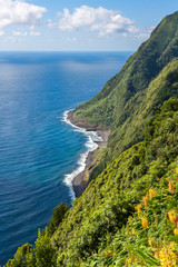 Viewpoint Ponta da Sossego in Sao Miguel, Azores island