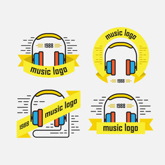 set of logos musical direction