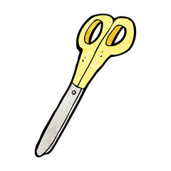 cartoon scissors