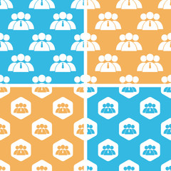 User group pattern set, colored