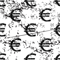 Euro pattern grunge, monochrome