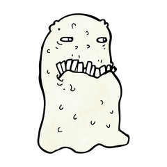 cartoon gross ghost