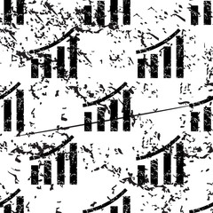 Bar graphic pattern grunge, monochrome