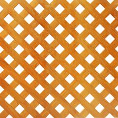 Wooden lattice