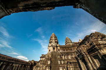 Angor wat, the seven wonder and world herritage in Cambodia