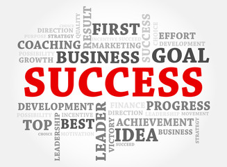 Success words concept, Business concept