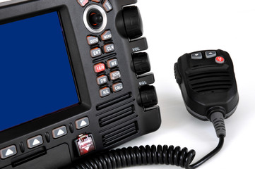 chart plotter vhf marine radio