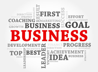 Business words concept, Business concept