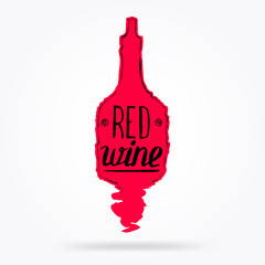 wine illustration