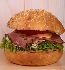 Delicious big burger