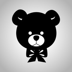 Toy bear icon