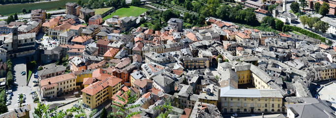 The village of Varallo Sesia