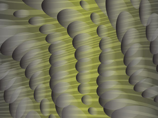 Obraz premium Abstract blend circles grey background