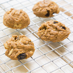 Homemade Raisin cookies.