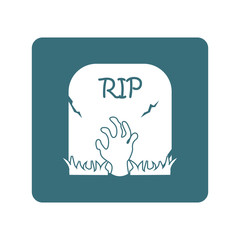 Resurrection of a dead man icon