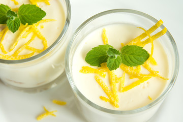 Lemon Panna Cotta