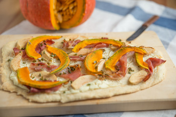 Kürbis Tarte