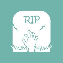 Resurrection of a dead man icon