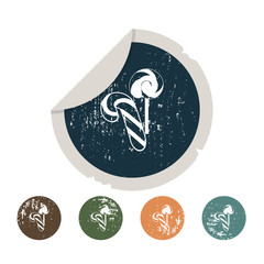 Christmas candy icon