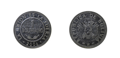 bolivian coin
