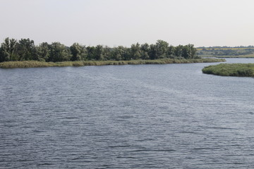 River Saksagan in Ukraine