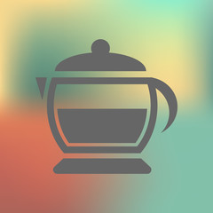 Electric kettle icon