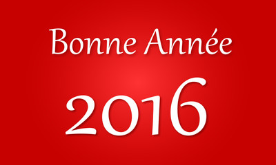 Bonne année 2016
