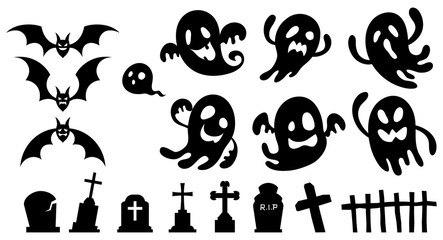 ハロウィン：おばけセット
