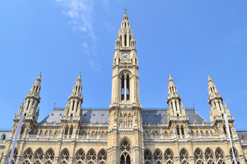 Fototapeta na wymiar Vienna, New Town Hall