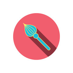 Brush icon. Paintbrush tool sign.